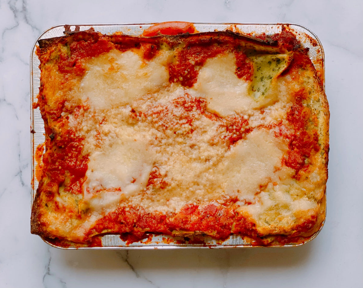 Lasagne Verde Alla Mushroom & Walnut Ragout-Vegan